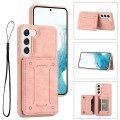 For Samsung Galaxy S21+ 5G Dream Magnetic Back Cover Card Wallet Phone Case(Pink)