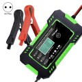 Motorcycle / Car Battery Smart Charger with LCD Screen, Plug Type:EU Plug