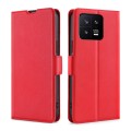 For Xiaomi 13 Ultra-thin Voltage Side Buckle Leather Phone Case(Red)