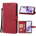 For Motorola Moto G13 / G23 Leather Phone Case(Red)