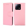 For Xiaomi 13 Pro Crystal Texture Leather Phone Case(Pink)