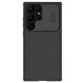 For Samsung Galaxy S23 Ultra 5G NILLKIN Black Mirror Pro Series Camshield Phone Case(Black)