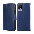 For TCL 405 / 406 / 408 Crystal Texture Leather Phone Case(Royal Blue)