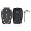 For Chevrolet / Opel 3+1 Button + Horn Button Car Key Case Remote Control Shell
