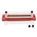 CP-3109-02 150A 12-48V RV Yacht Double-row 12-way Busbar(Red)