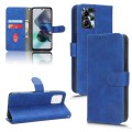 For Motorola Moto G13 / G23 / G53 Skin Feel Magnetic Flip Leather Phone Case(Blue)