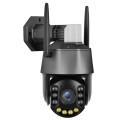 QX71 5MP Wireless WiFi Laser Spherical Camera Supports Two-way Voice&Mobile Monitoring(Black)