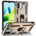 For Xiaomi Redmi A1 Shockproof TPU + PC Phone Case with Holder(Gold)