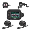 SE30 2.0 inch 1080P Waterproof HD Motorcycle DVR, Support TF Card / Cycling Video / Parking Monitori