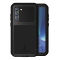 For Samsung Galaxy S23+ 5G LOVE MEI Metal Shockproof Life Waterproof Dustproof Phone Case(Black)