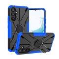 For Samsung Galaxy A54 5G Armor Bear Shockproof PC + TPU Phone Case with Ring(Blue)