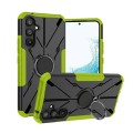 For Samsung Galaxy A54 5G Armor Bear Shockproof PC + TPU Phone Case with Ring(Green)