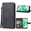 For Realme C33 2023 Leather Phone Case(Black)