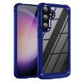 For Samsung Galaxy S24 5G TPU + PC Lens Protection Phone Case(Blue)