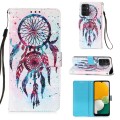 For Samsung Galaxy A54 5G 3D Painting Horizontal Flip Leather Phone Case(Color Drop Wind Chimes)
