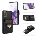 For Samsung Galaxy S20 FE Card Slot Leather Phone Case(Black)