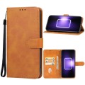 For Realme GT Neo 5 SE Leather Phone Case(Brown)