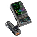 BC85 Colorful Screen Car Bluetooth 5.0 FM Transmitter MP3 Player