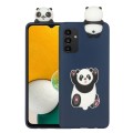 For Samsung Galaxy A14 5G 3D Lying Cartoon TPU Shockproof Phone Case(Panda)