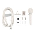 RV 1.5m Flexible Shower Pipe with Spray(White)