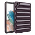 For Samsung Galaxy Tab A7 10.4 2020 T500 / T505 Eiderdown Cushion Shockproof Tablet Case(Wine Red)