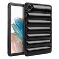 For Samsung Galaxy Tab A7 Lite T220 / T225 Eiderdown Cushion Shockproof Tablet Case(Black)