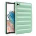 For Samsung Galaxy Tab A8 10.5 / X205 / X200 Eiderdown Cushion Shockproof Tablet Case(Green)