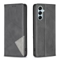 For Samsung Galaxy M14 5G Prismatic Invisible Magnetic Leather Phone Case(Black)