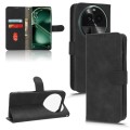 For OPPO Find X6 Skin Feel Magnetic Flip Leather Phone Case(Black)