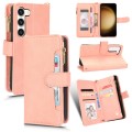 For Samsung Galaxy S23 5G Litchi Texture Zipper Leather Phone Case(Pink)