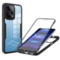 For Xiaomi Redmi Note 12 Pro 5G / Poco X5 Pro Acrylic + TPU 360 Degrees Full Coverage Phone Case(Bla