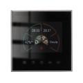 BHT-2002GCLM 220V Smart Home Heating Thermostat Boiler Heating WiFi Thermostat(Black)