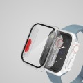 For Apple Watch Series SE 2 / 6 / SE / 5 / 4 44mm Film PC Watch Case with Detachable Button(Transpar