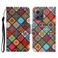 For Xiaomi Redmi Note 12 4G Global Colored Drawing Pattern Flip Leather Phone Case(Ethnic Style)