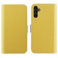For Samsung Galaxy A24 4G Candy Color Litchi Texture Leather Phone Case(Yellow)