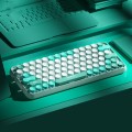 AULA F3680 Retro Color Matching Wireless/Bluetooth/Wired Three Model Mechanical Keyboard, Specificat