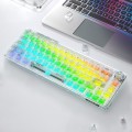 AULA F68 Transparent Customized Wired/Wireless/Bluetooth Three Model RGB Pluggable Mechanical Keyboa