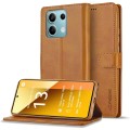 For Xiaomi Redmi Note 13 Pro 5G LC.IMEEKE Calf Texture Leather Phone Case(Brown)