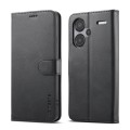 For Xiaomi Redmi Note 13 Pro+ LC.IMEEKE Calf Texture Leather Phone Case(Black)