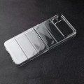 For Samsung Galaxy Z Flip4 5G Transparent Glossy PC Phone Case