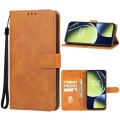 For OnePlus Nord N30 Leather Phone Case(Brown)