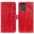 For Motorola ThinkPhone 5G Retro Crazy Horse Texture Leather Phone Case(Red)