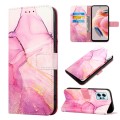 For Xiaomi Redmi Note 12 4G Global PT003 Marble Pattern Flip Leather Phone Case(LS001)