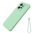 For Xiaomi Redmi Note 12 4G Global Pure Color Liquid Silicone Shockproof Phone Case(Green)