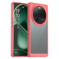 For OPPO Find X6 Pro 5G Colorful Series Acrylic + TPU Phone Case(Red)