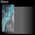 For Nokia C22 50pcs 0.26mm 9H 2.5D Tempered Glass Film