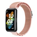 For Huawei Band 7 Loop Nylon Watch Band(Pink)