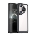 For Huawei Pura 70 Pro Colorful Series Acrylic + TPU Phone Case(Black)