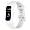 For Keep Band B2 Solid Color Integrated Silicone Watch Band(White)