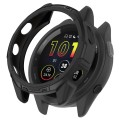 For Garmin Forerunner 265S Armor Hollow Watch Protective Case(Black)